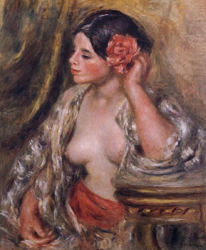 Pierre-Auguste Renoir Gabrielle a Sa Coiffure china oil painting image